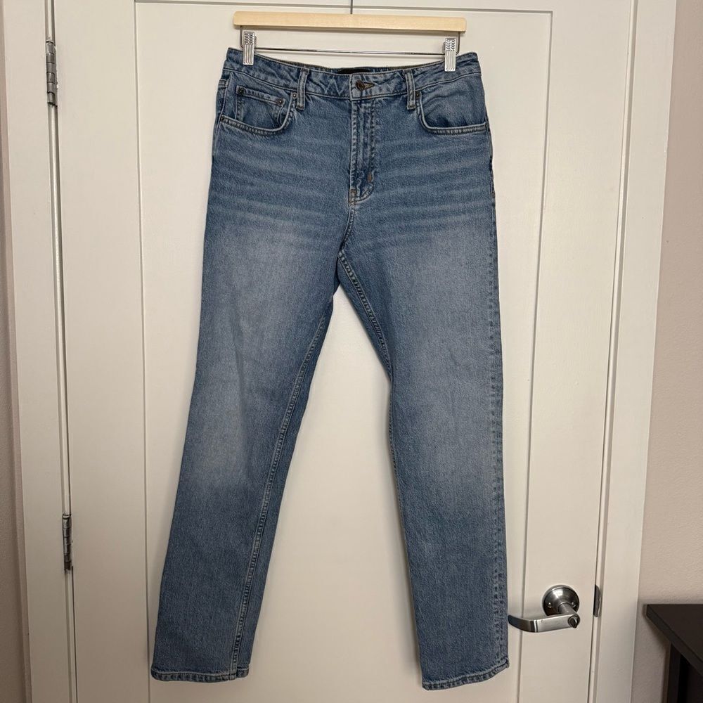 Rails Clayton Jeans Mens 31x31 Blue Slim Fit Straight Stretch Denim
